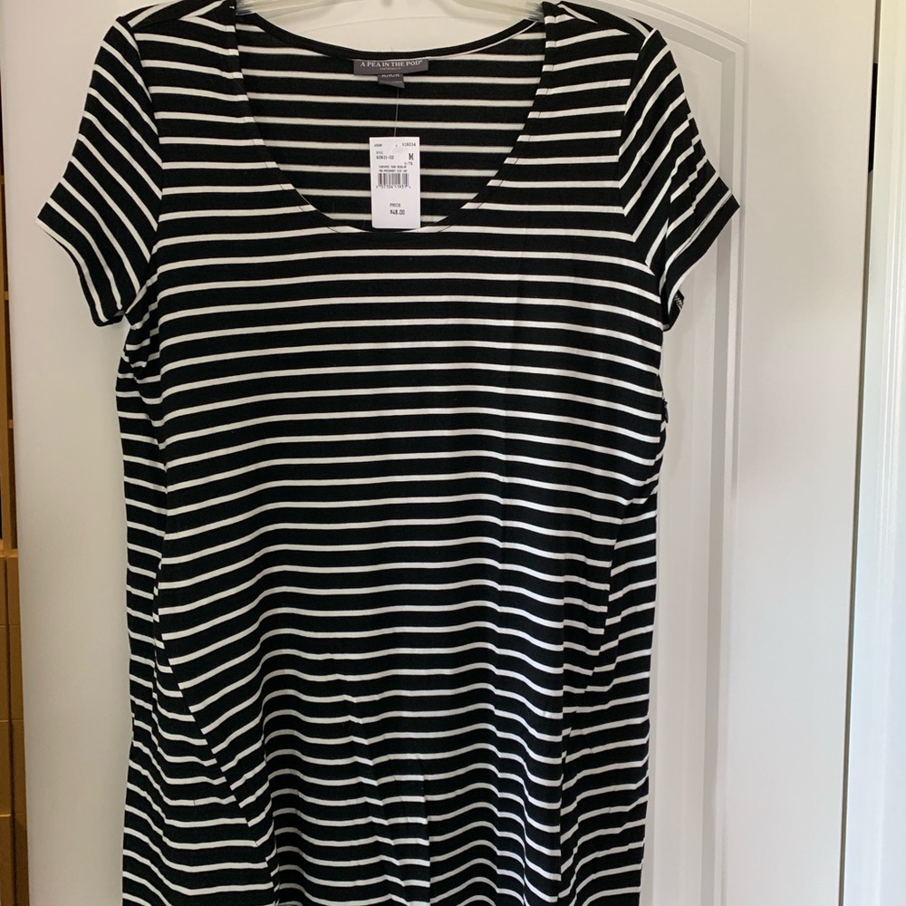 Pea In the Pod Side Zip Nursing T-Shirt